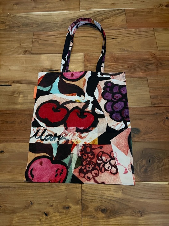 Lost Pattern Handbags - NW0T...Vibrant Multicolor Fruit Print Tote Bag by Lost Pattern